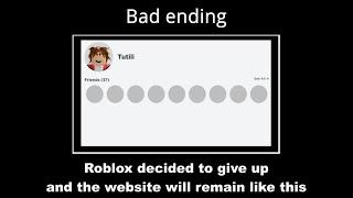 Roblox shut down event (All endings)