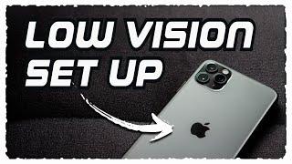 Mastering Accessibility: iPhone & iPad Setup for Low Vision Users - UPDATED TUTORIAL