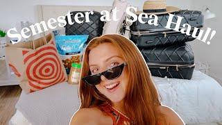 HUGE semester at sea haul | everything I bought to study abroad