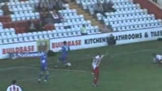 Season 05/06: Stevenage Borough FC vs Accrington Stanley FC