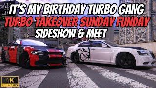 ITS MY BIRTHDAY! TURBO TAKEOVER ON TOP | BEST SIDESHOW SERVER ON ASSETTO | SUNDAY FUNDAY #assetto