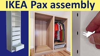 Assemble Ikea Pax wardrobe