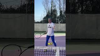 Good rule of / visual cue when to use your #tennislob!