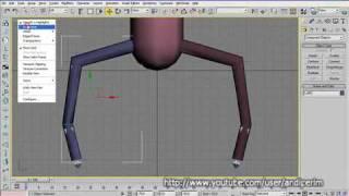 3ds Max Bones Skin Animation [SpideR]