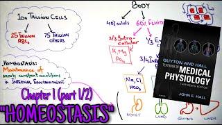 Homeostasis - Chapter 1 (part1/2) Guyton and Hall Text Book Of Medical Physiology.