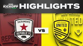 3.8.2025 | Sacramento Republic FC vs. New Mexico United - Game Highlights