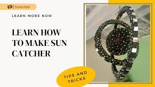 How to make sun catcher | Dream Catcher  | Paper Art Directory #tipsandtricks #suncatchers