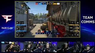 FAZE TEAM REACTS TO ROPZ UNBELIEVABLE "1V4" CLUTCH [IEM KATOWICE 2022]