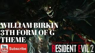 RESIDENT EVIL 2 REMAKE  OST -  WILLIAM BIRKIN 3RD MALFORMATION OF G THEME - EXTENTED VERSION