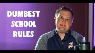 Teachers Reacting to Dumb School Rules - with Mr. Thomas English