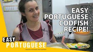 Portuguese recipes! How to cook traditional Portuguese codfish | Easy Portuguese 5