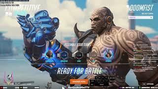 Overwatch 2 Rollout Doomfist God GetQuakedOn Top Ranked Doomfist Carry