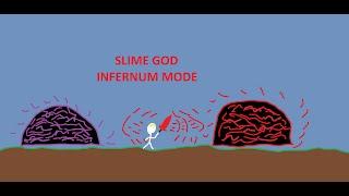 Terraria Calamity Mod | Slime God Pre-Evil Boss on Infernum Mode