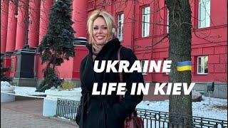 UKRAINE  LIFE IN KIEV! December 28, 2024. The Streets of Kiev, Ukraine. Street Scenes.