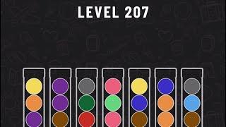 Ball Sort Puzzle Level 207 #ballsortpuzzle #ballsortpuzzlegameplay #puzzlegame #mobilegames