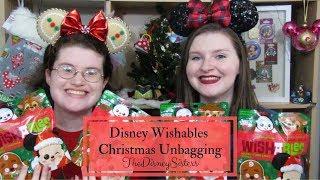 Disney Wishables Unbagging - Merry Christmas Series - TheDisneySisters