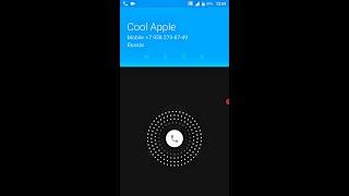 Alcatel POP 4 5051D screen recording / Incoming call