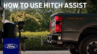 How to Use Dynamic Hitch Assist and Pro Trailer Hitch Assist | A Ford Towing Video | Ford