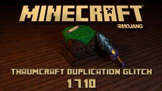 Minecraft Duplication Glitch (Thaumcraft Version)