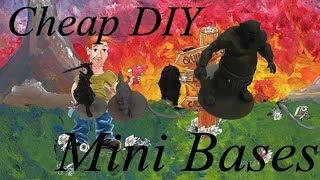 Cheap, easy, DIY Mini Bases!