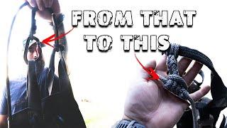 How To Tie Your Saddle Bridge In Direct | NO TOOLS