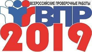 ВПР 2019