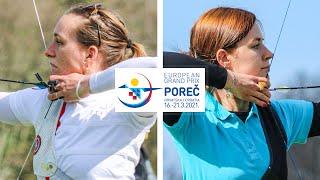 Lisa Barbelin v Anastasia Pavlova – recurve women's gold | Porec 2021 European Grand Prix