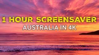 Australia in Motion | 1 Hour Screensaver with Time Lapse Videos