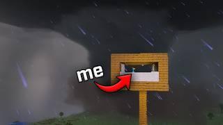 Can AI teach me how to survive a Minecraft TORNADO?