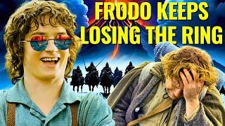 Lord of the Rings, but Frodo Can't Stop Losing the Ring