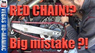 Biggest mistake people make when they Replace the Motorcycle Chain