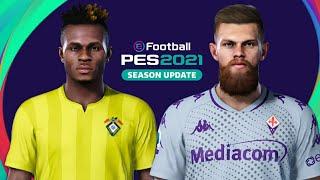 PES 2021 - TODAS FACES NOVAS/NEW FACES PES 2021