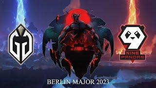 GAIMIN GLADIATORS vs 9PANDAS (MASSIVE COMBACK!!)| ESL ONE BERLIN MAJOR 2023