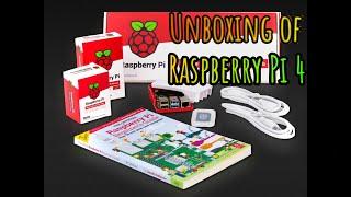 Official Raspberry Pi 4 Computer Desktop Kit -- Unboxing  -- - PB TECH-