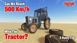 How Fast Can This Tractor Go? - A Dusty Trip Roblox