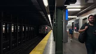 NYC Subway: IRT 7th Avenue PM Rush Hour Service at Christopher Street-Stonewall