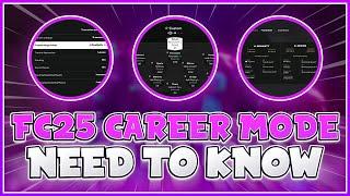 Everything NEW In FC 25 CAREER MODE !!