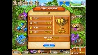 Farm Frenzy 3 only GOLD (level 60) playthrough Веселая ферма 3 (уровень 60) Золото