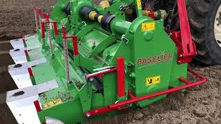 Baselier rotary cultivator in operation in Sweden