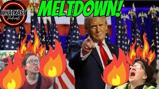 TRUMP WINS AND THE MELTDOWN BEGINS!