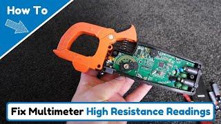 How To Fix High Resistance (O/L) Issue on Multimeter