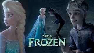 Jack Frost helps Elsa escape from the castle | English Audio Frozen 3 JELSA [Fanmade Scene]