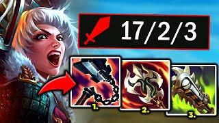 MY FAVORITE RIVEN 1V9 BUILD FOR SEASON 12 (DO THIS) - S12 RIVEN GAMEPLAY! (Season 12 Riven Guide)