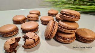 Evde Çok Kolay Makaron Nasıl Yapılır. |Makaron Tarifi |how to make macarons at home