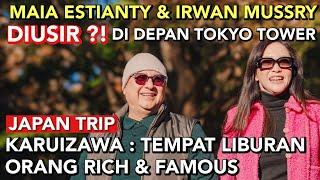 MAIA ESTIANTY & IRWAN MUSSRY DIUSIR DI DEPAN TOKYO TOWER ?! MOMEN LUCU & ROMANTIS YANG BIKIN IRI ..