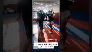 Simple combo and takedown #teambambam