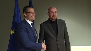 President Michel met new Prime Minister of Malta Robert Abela