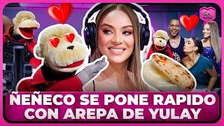 ÑEÑECO SE PONE RAPIDÍSIMO CON AREPA DE YULAY EN PLENA ENTREVISTA