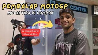 Momen Jorge Martin Tiba di Lombok, Sempat Bingung Cari Mobilnya