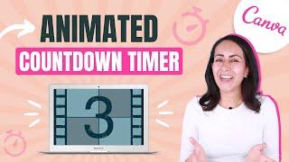 How to Make a COUNTDOWN Timer with Canva ⏲ EASY!!! - For FREE and PRO users